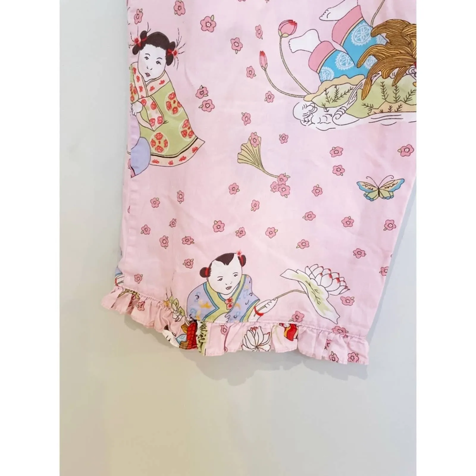 00s 00s Nick and Nora Emperorempress Geisha Baby Cotton Pijama Set by Nick & Nora
