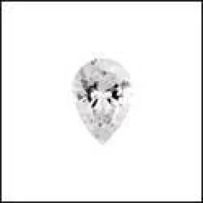 0.75 Ct Pear Shape Tear Drop Cubic Zirconia CZ Loose stone