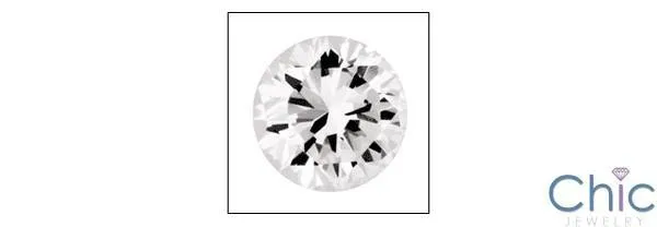 1 Ct Round Brilliant Cubic Zirconia CZ Loose stone