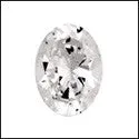 2 Ct Oval Cubic Zirconia CZ Loose stone