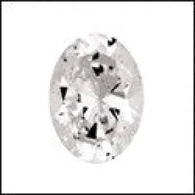 2 Ct Oval Cubic Zirconia CZ Loose stone