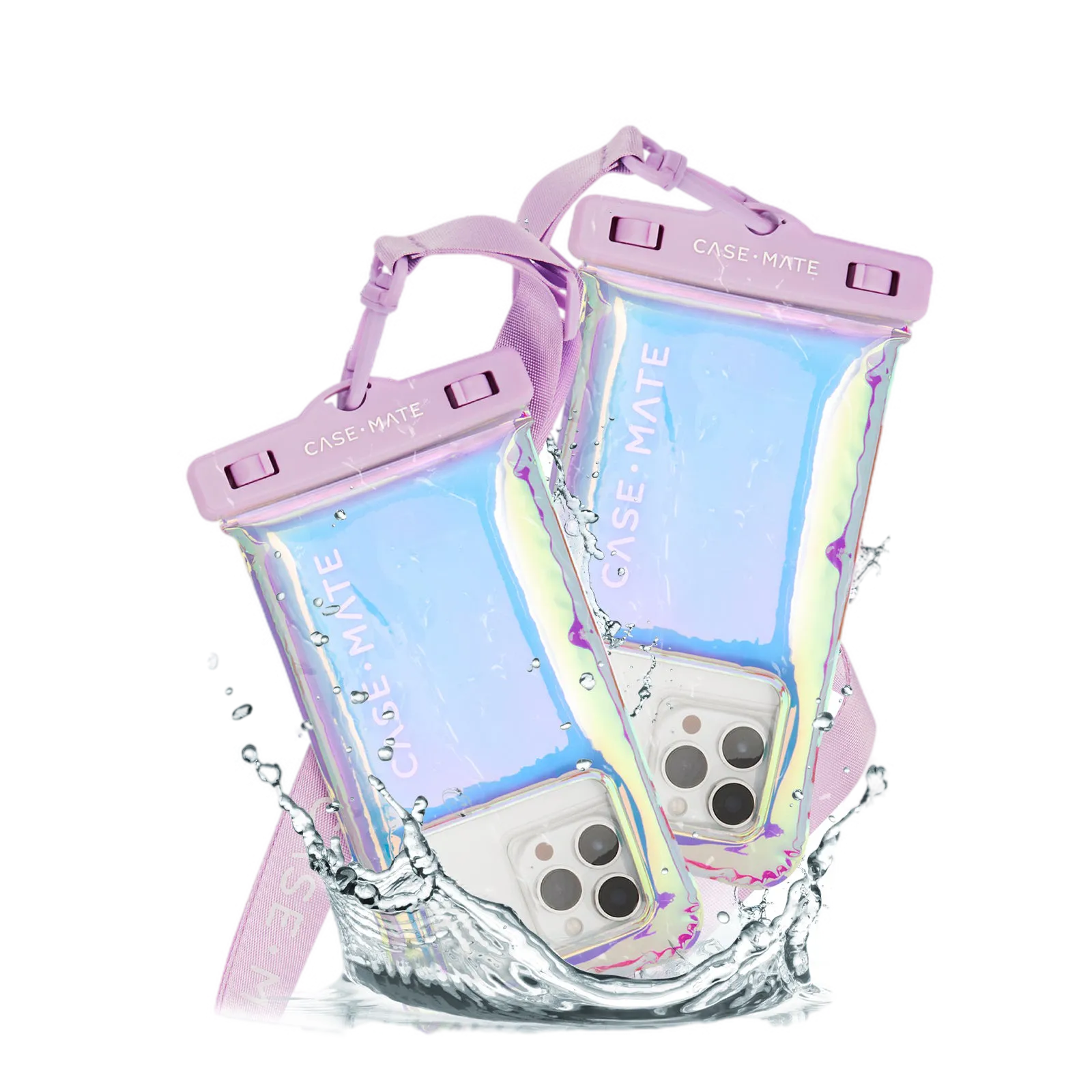 2 Pack Waterproof Floating Pouch (Soap Bubble)