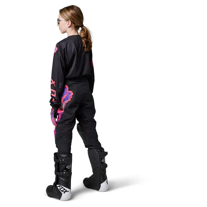 24 FOX YOUTH GIRLS' 180 PANTS [BLACK/PINK] 24
