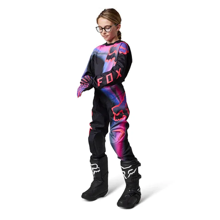 24 FOX YOUTH GIRLS' 180 PANTS [BLACK/PINK] 24