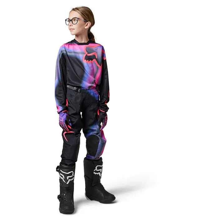 24 FOX YOUTH GIRLS' 180 PANTS [BLACK/PINK] 24