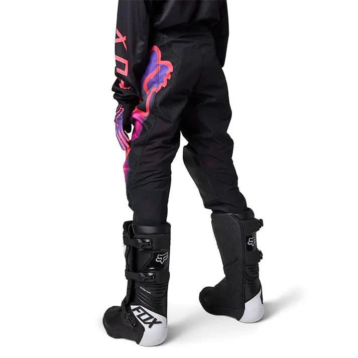 24 FOX YOUTH GIRLS' 180 PANTS [BLACK/PINK] 24