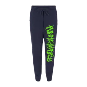 Abominable Electronics "Logo" Navy Joggers