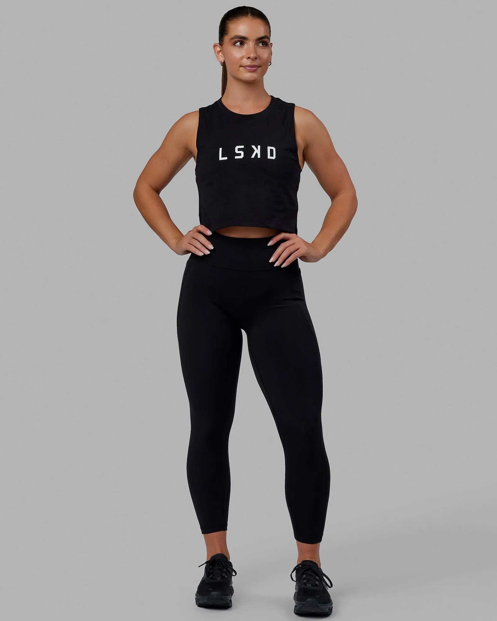 Agile FLXCotton  Tank - Black