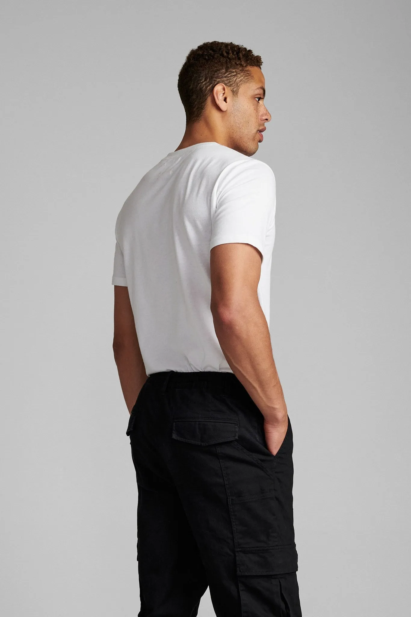 AKBOLT ELASTIC PANTS - Caviar