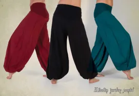 alladin elastic jersey pants