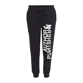 Author & Punisher "Classic Logo" Black Joggers