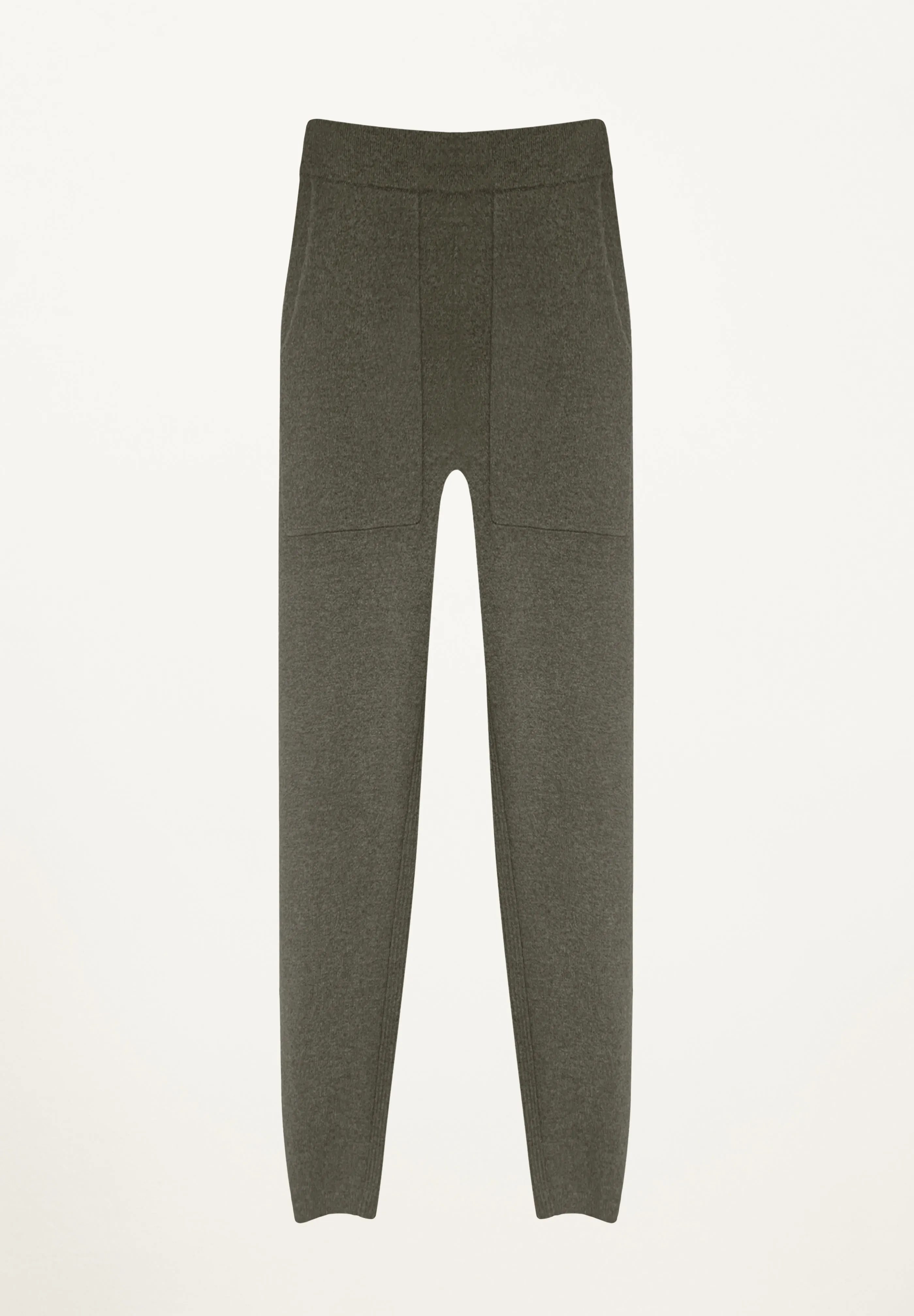 Ava Cashmere Sweatpants in Army