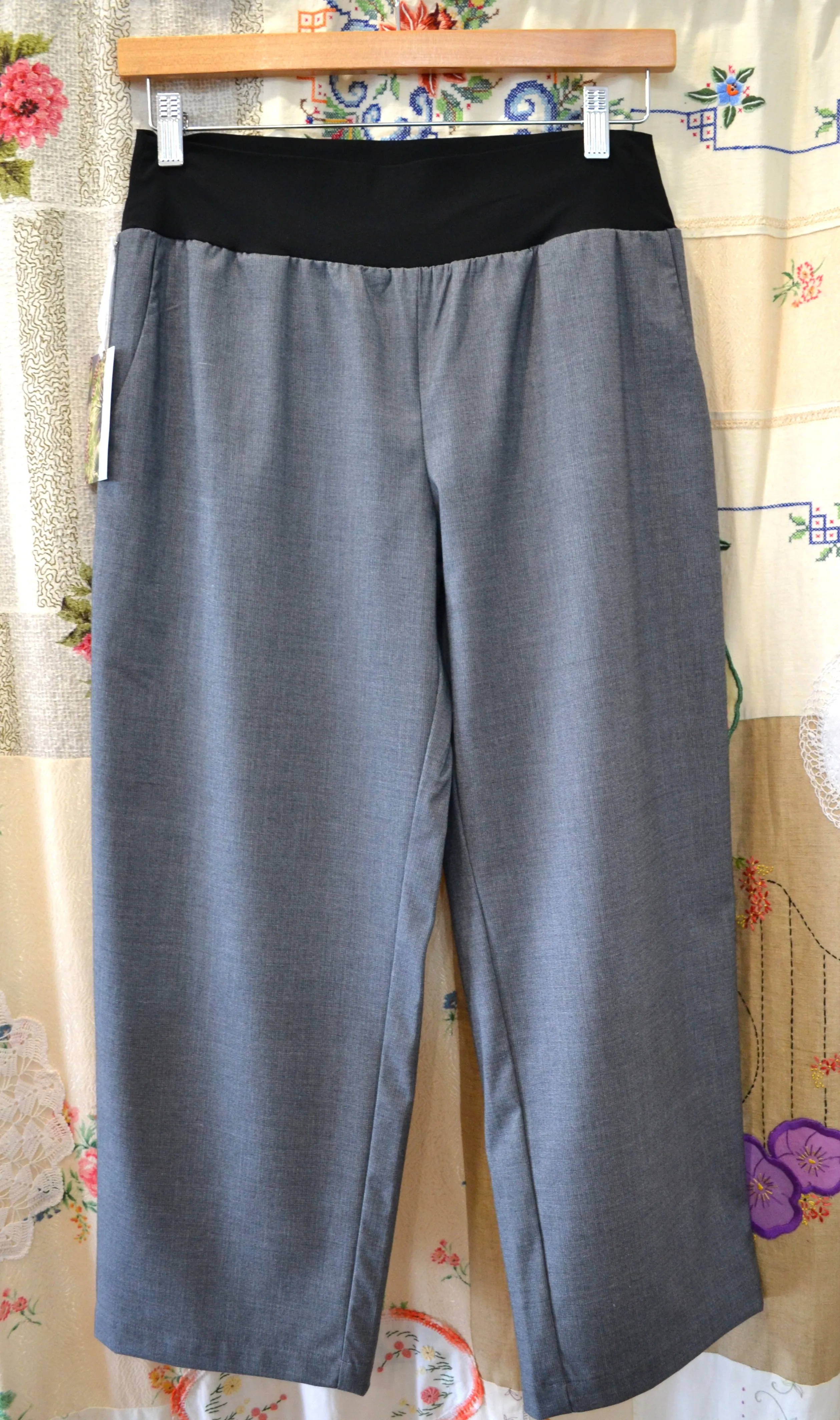 Berserk Steel Grey Stretch Waist Pant