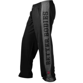Better Bodies Mesh Gym Pants - Black-Grey