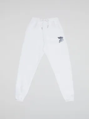 Bhype Society - Bhype Logo Essentials White Pants