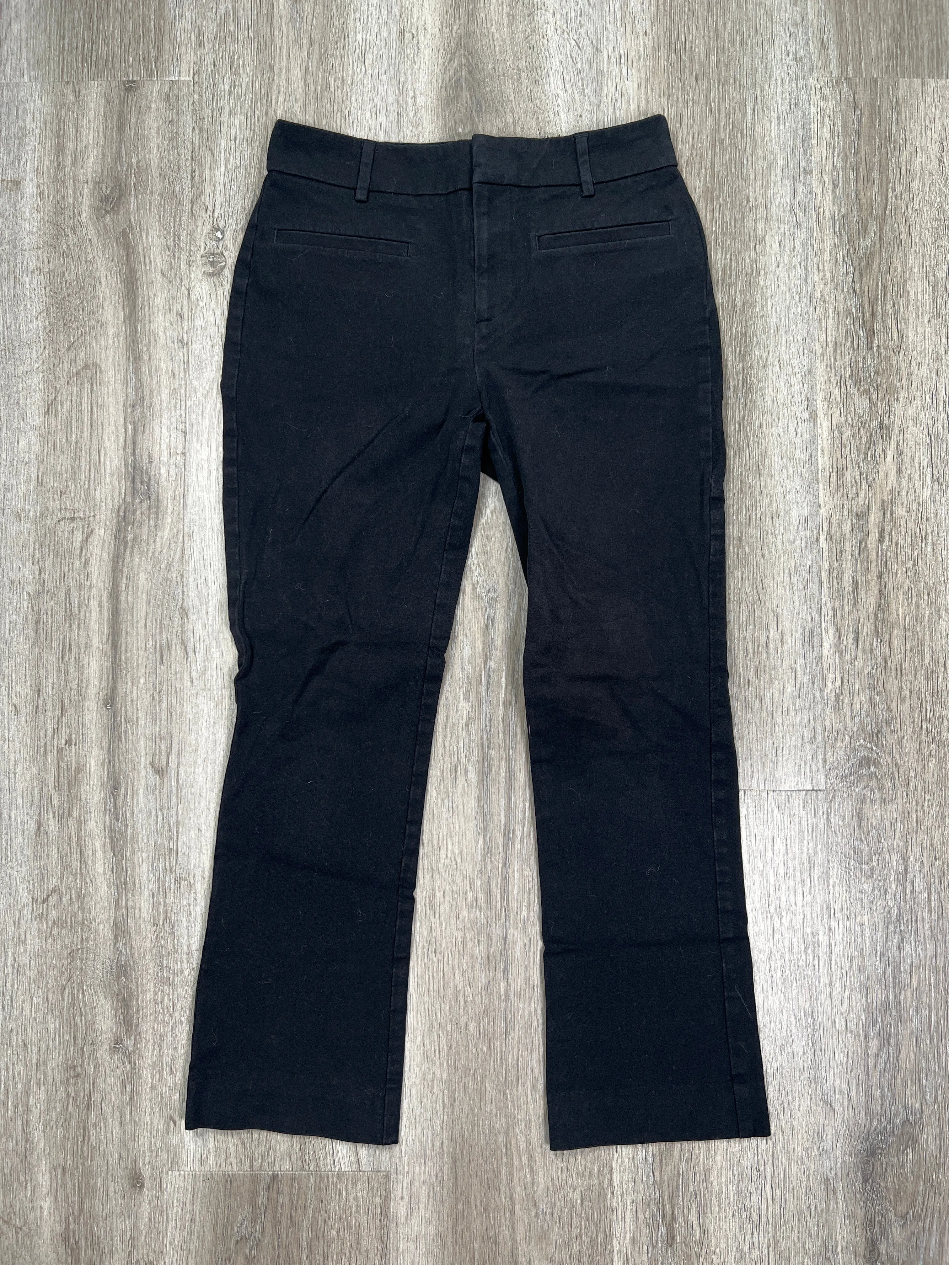 Black Pants Cropped Maeve, Size Xs