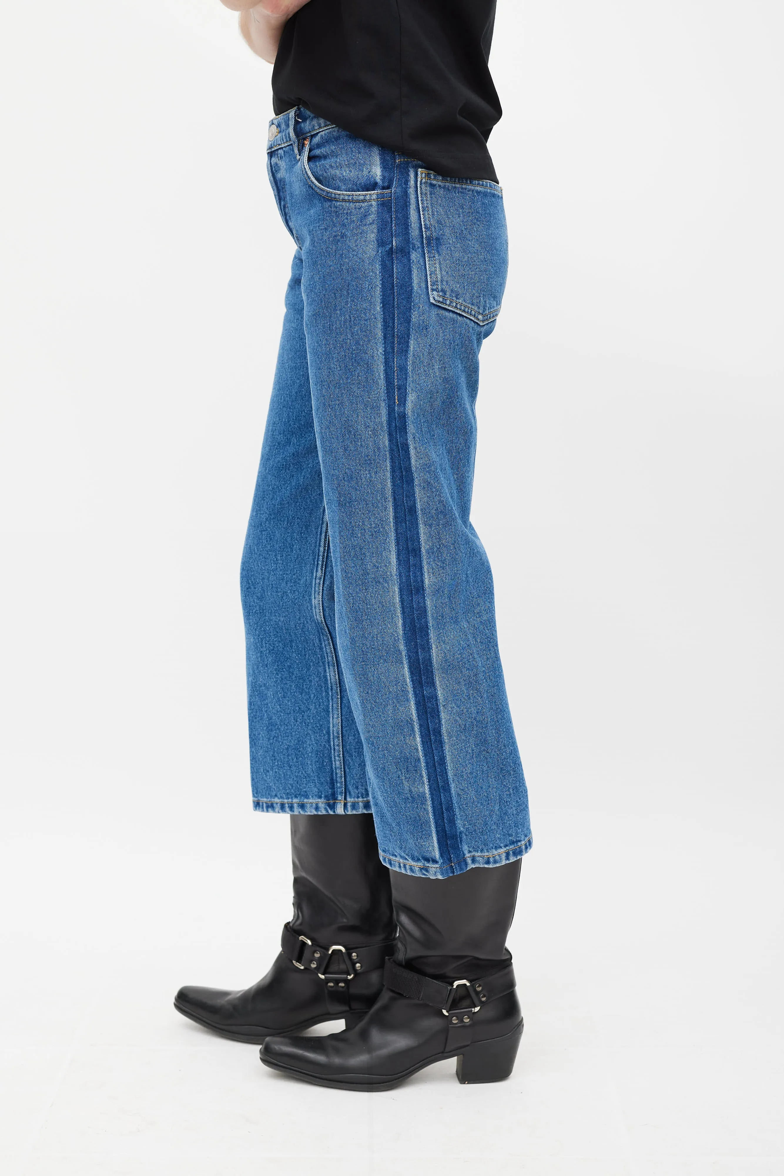 Blue Denim Pants