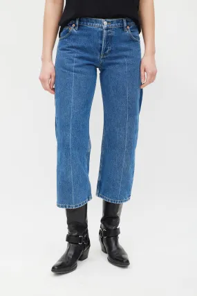 Blue Denim Pants