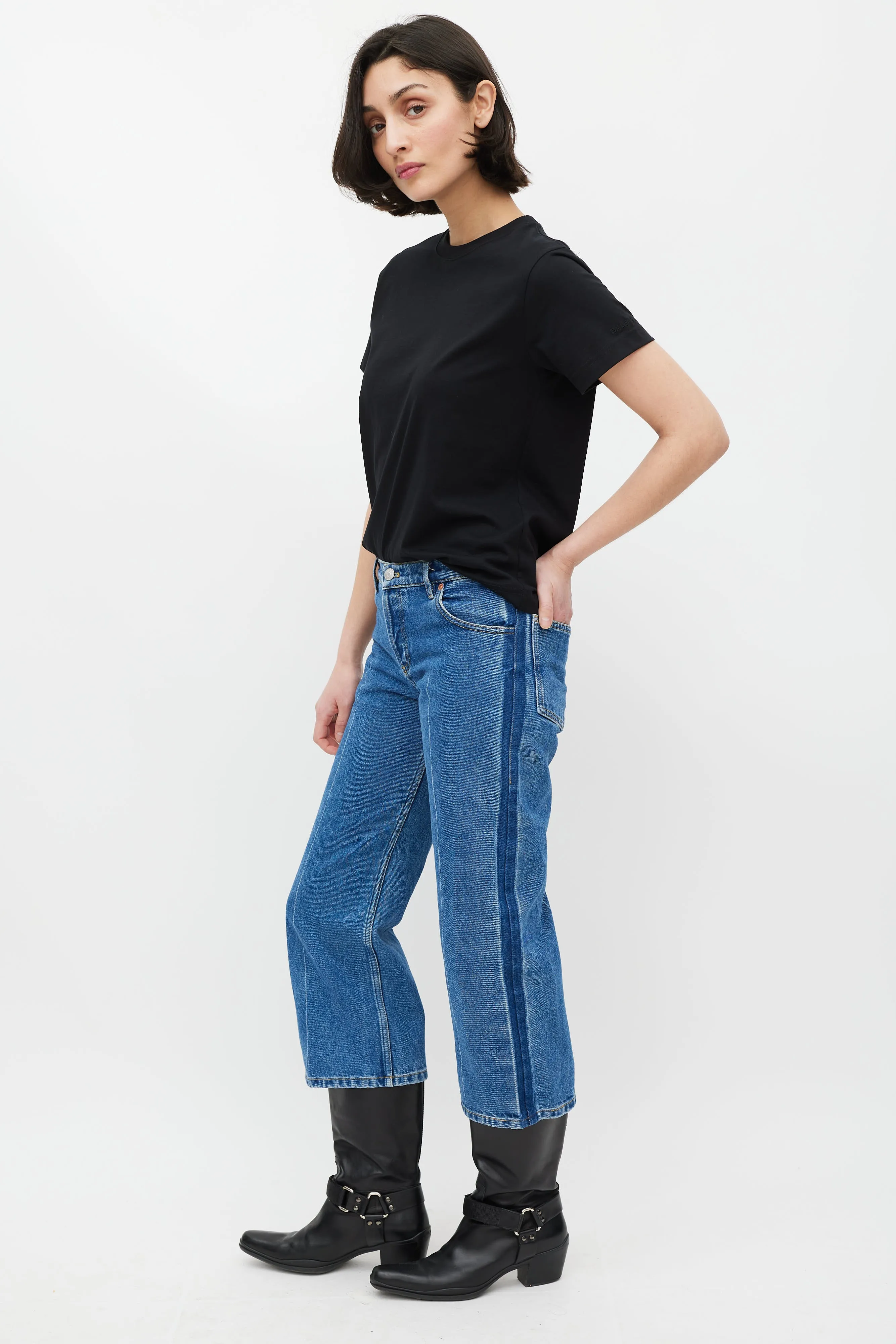 Blue Denim Pants