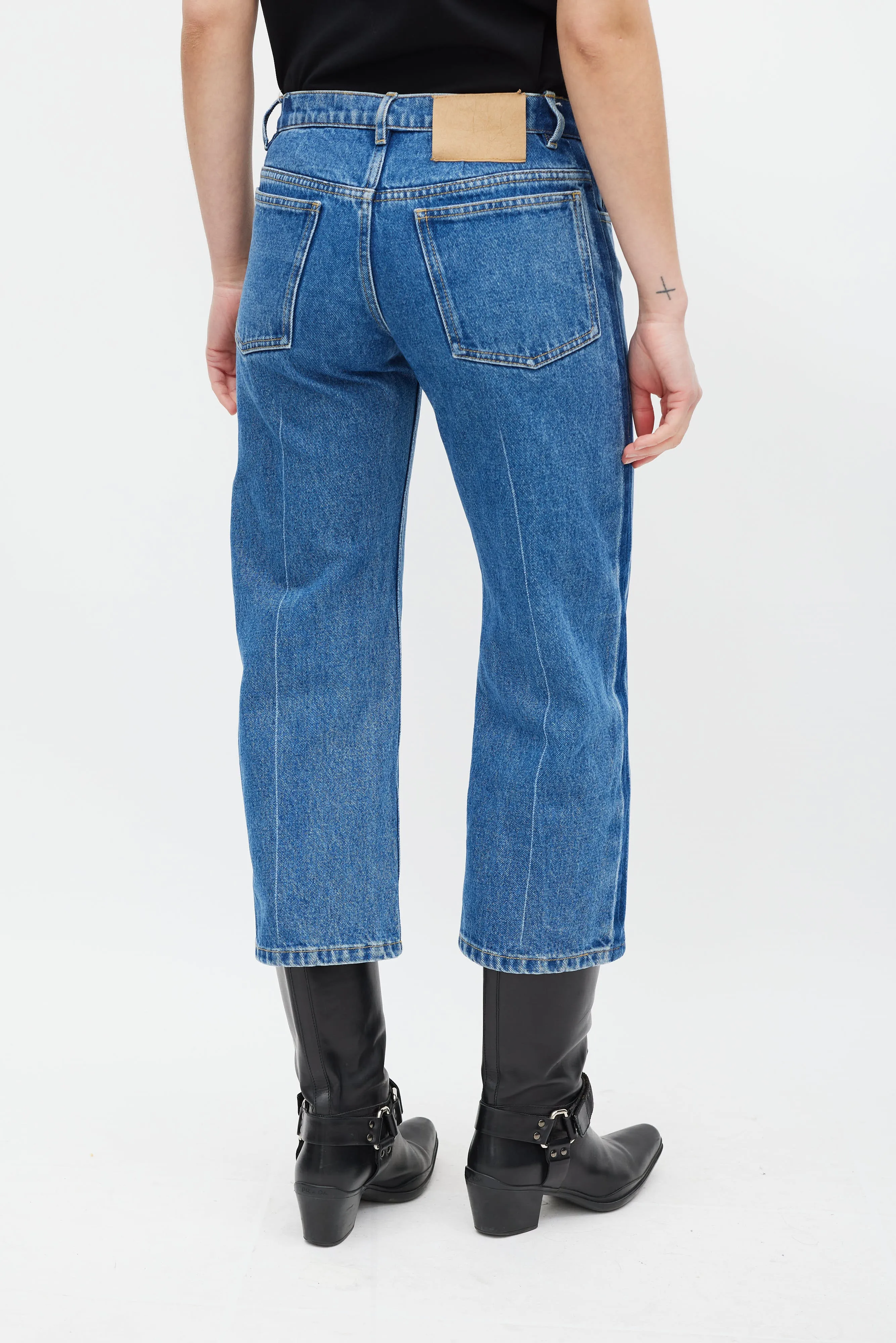 Blue Denim Pants