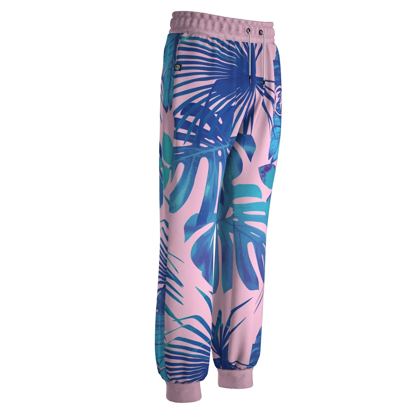 Blue Monstera Sweatpants