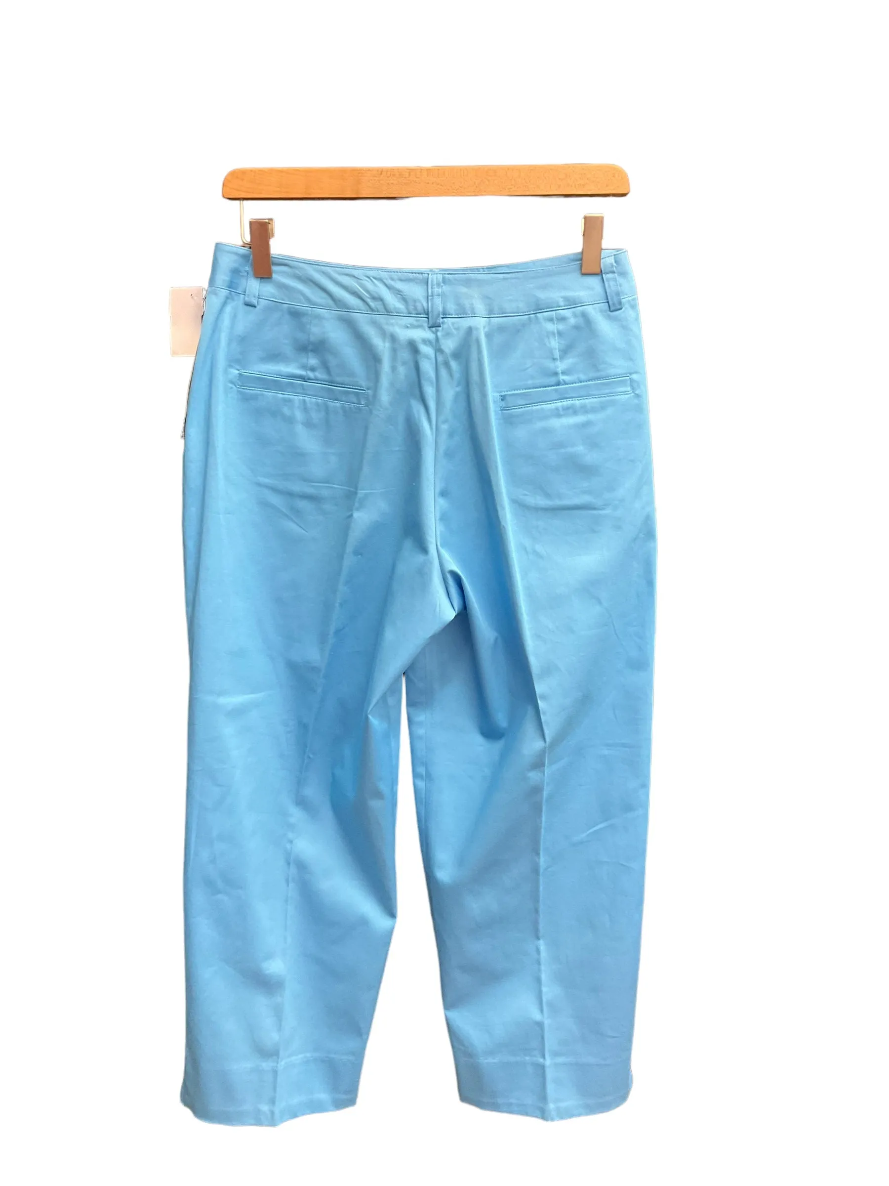 Blue Pants Cropped Larry Levine, Size 6
