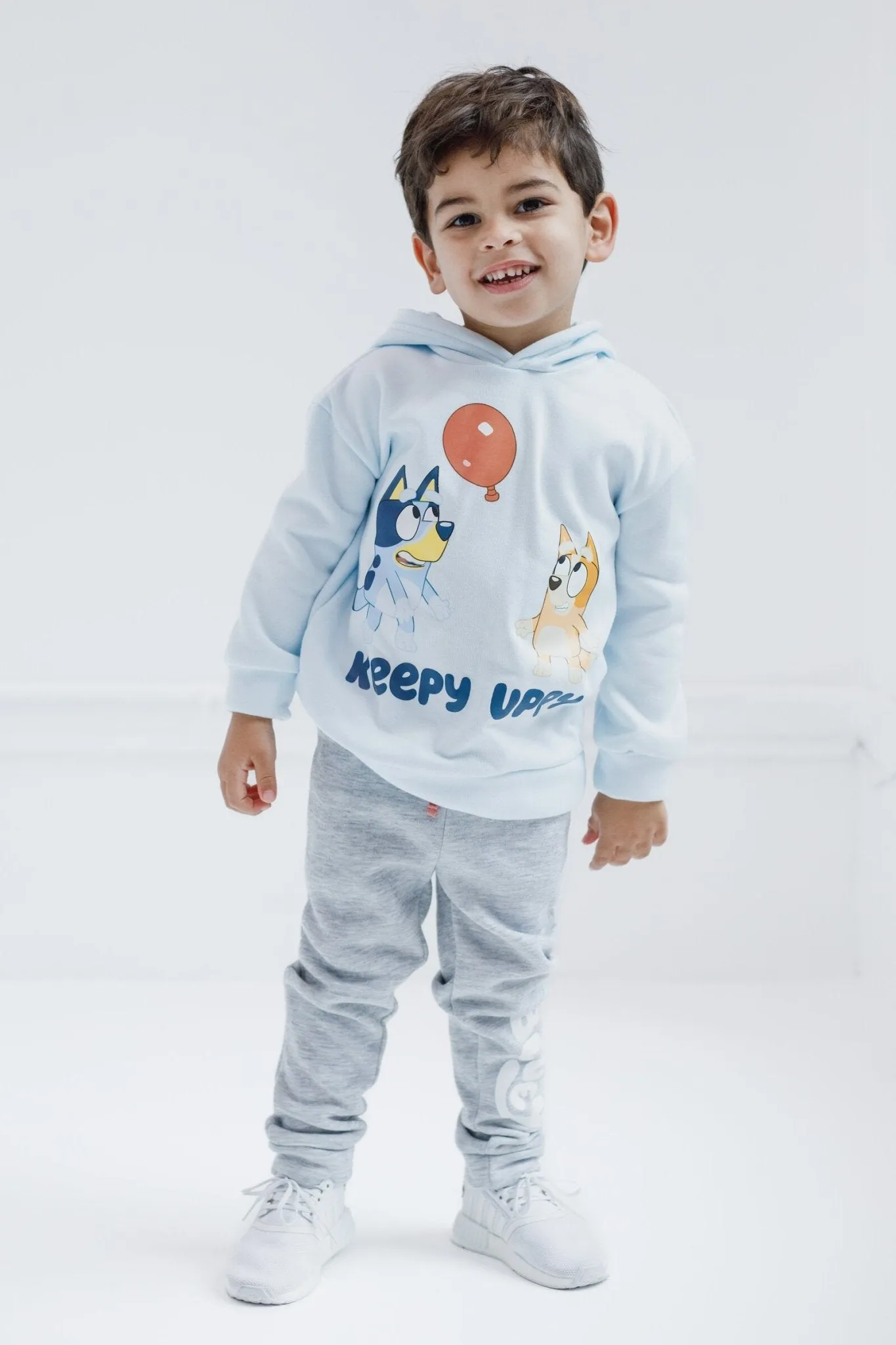Bluey Fleece Hoodie and Pants Outfit Set