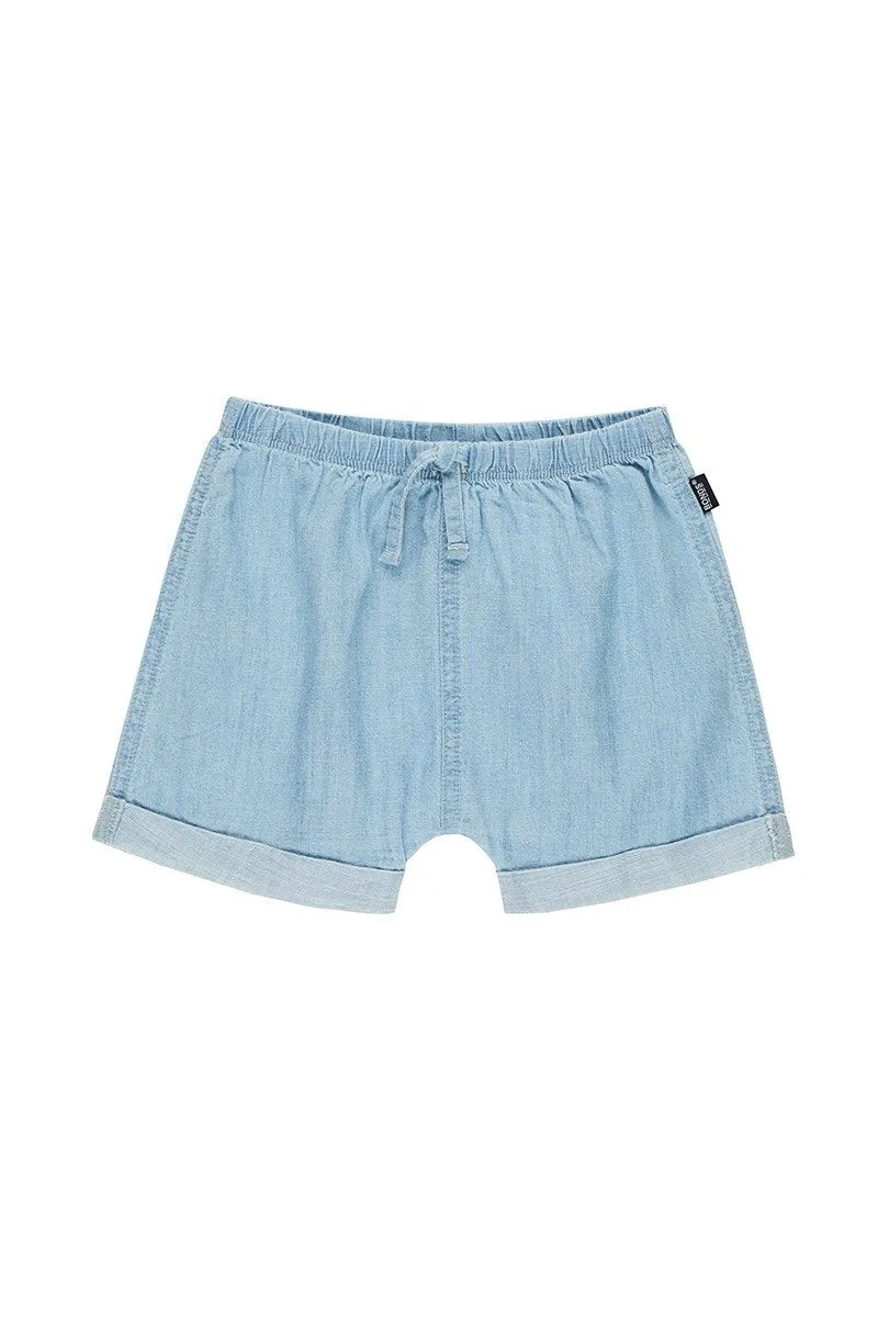 Bonds Chambray Short - Summer Blue