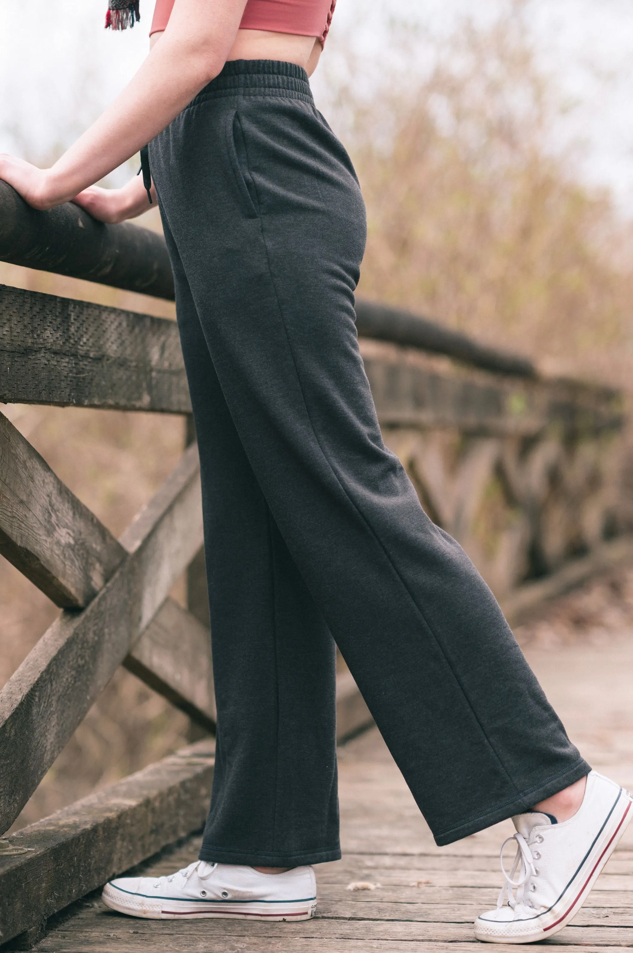 CAMERON BAMBOO-BLEND SWEATPANTS