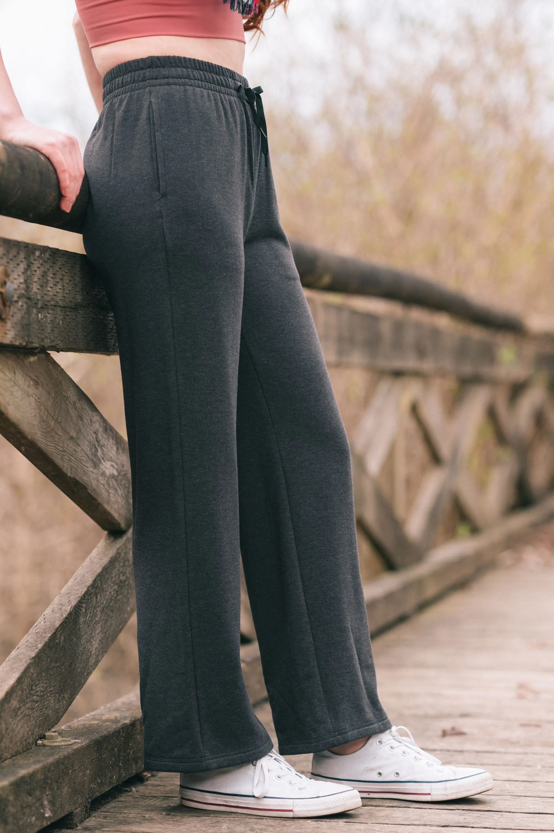 CAMERON BAMBOO-BLEND SWEATPANTS