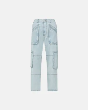 Cargo Loose Light Indigo