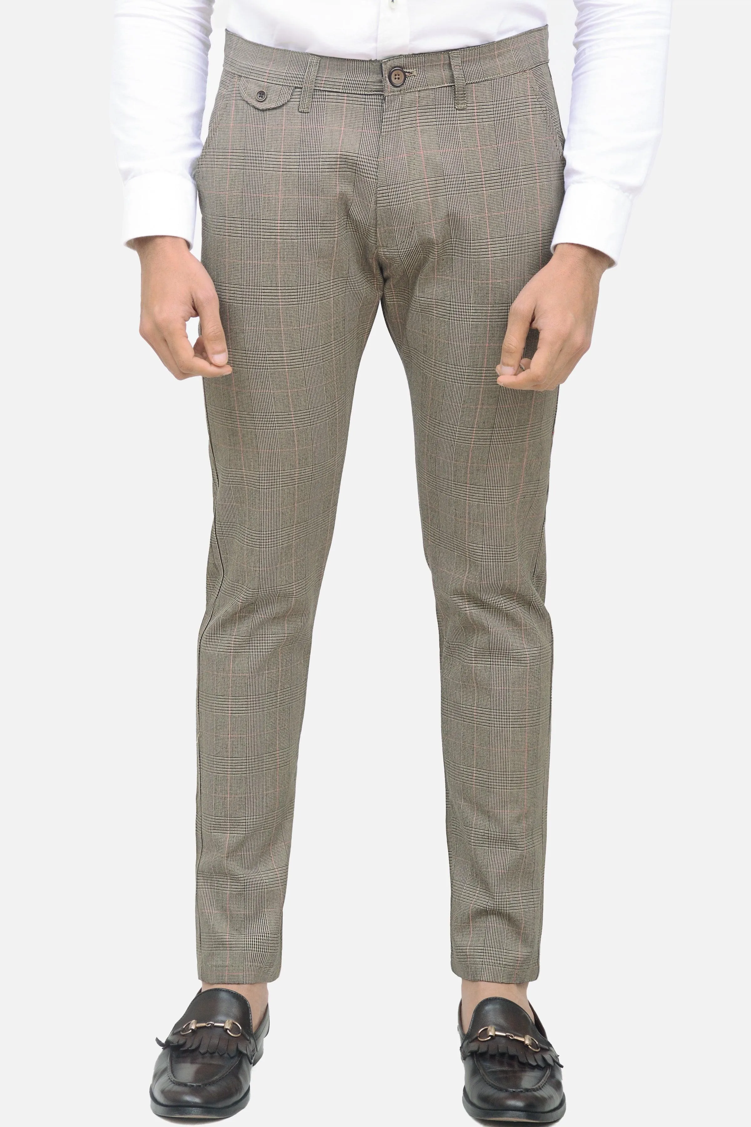 CASUAL PANT KHAKI BLACK