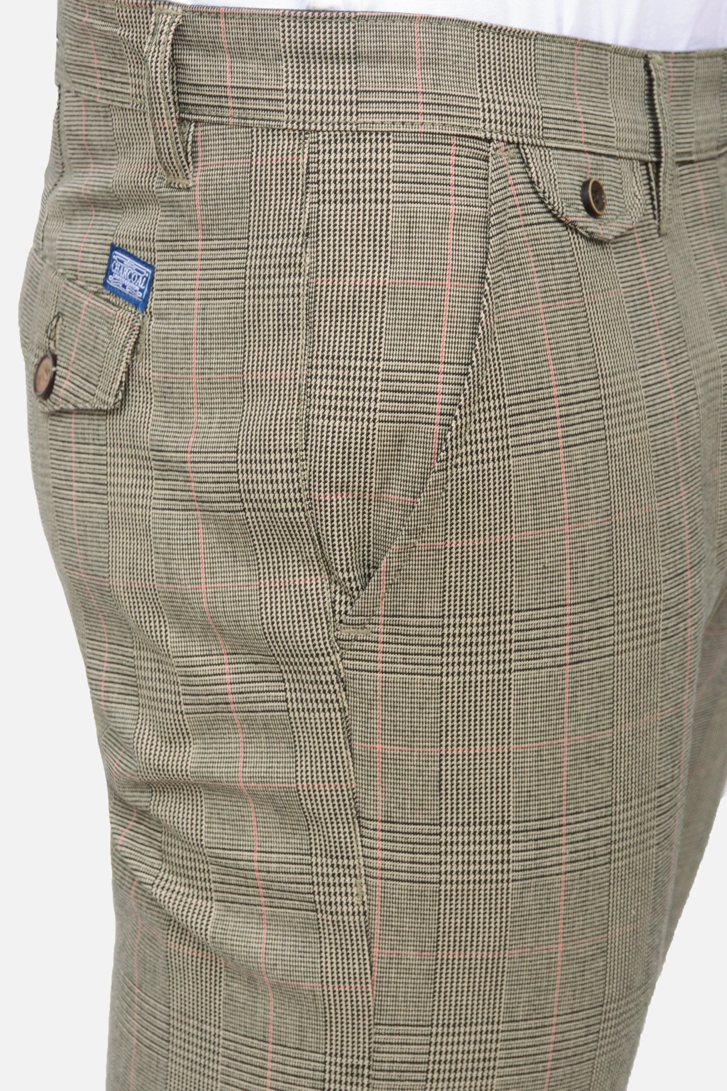 CASUAL PANT KHAKI BLACK