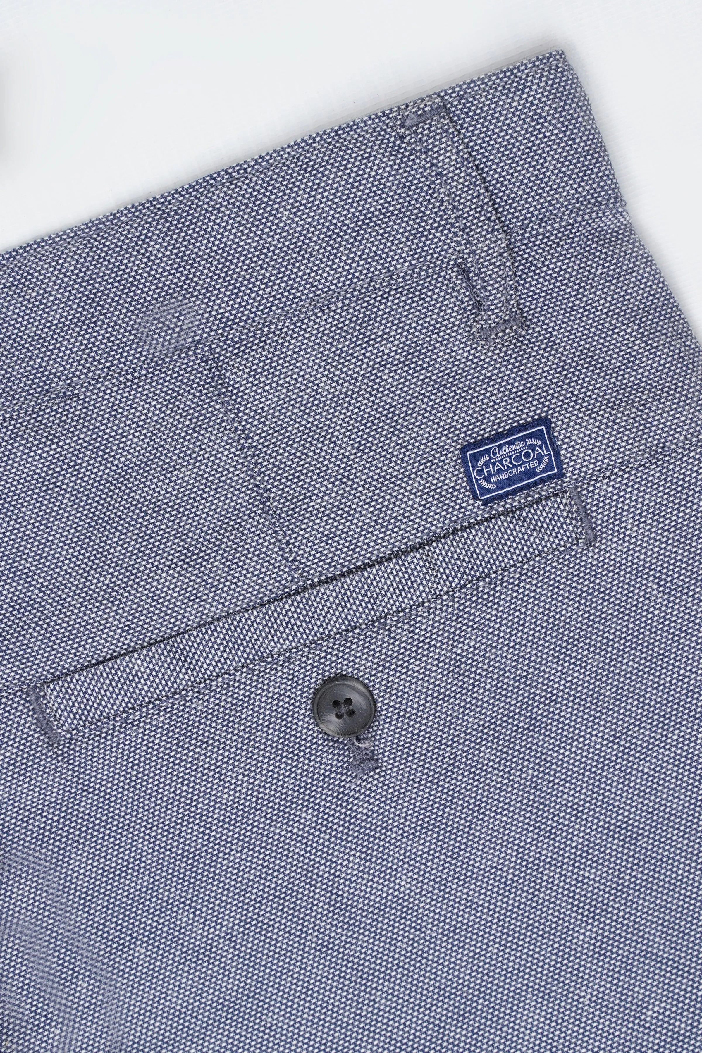CASUAL PANT WHITE NAVY
