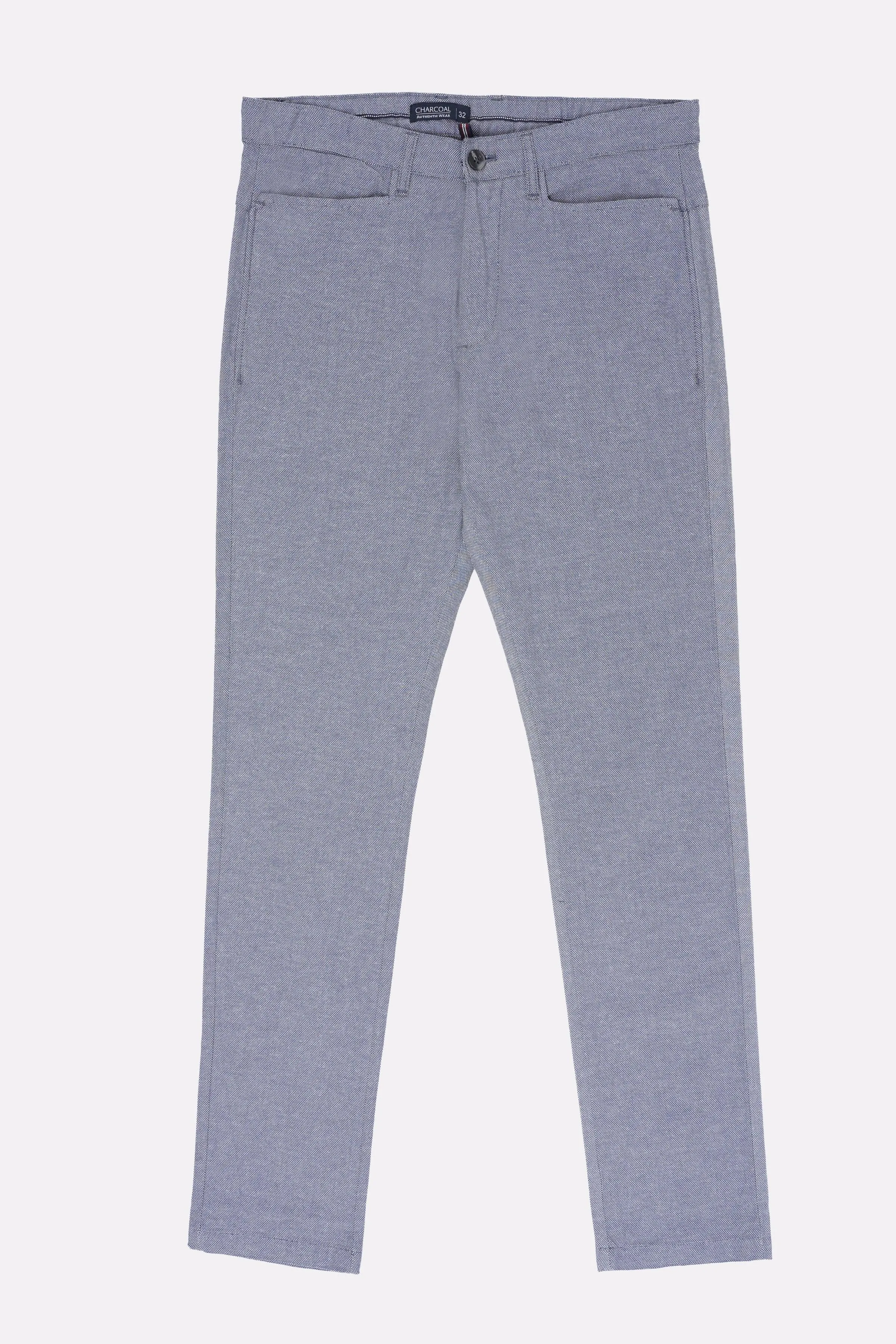 CASUAL PANT WHITE NAVY