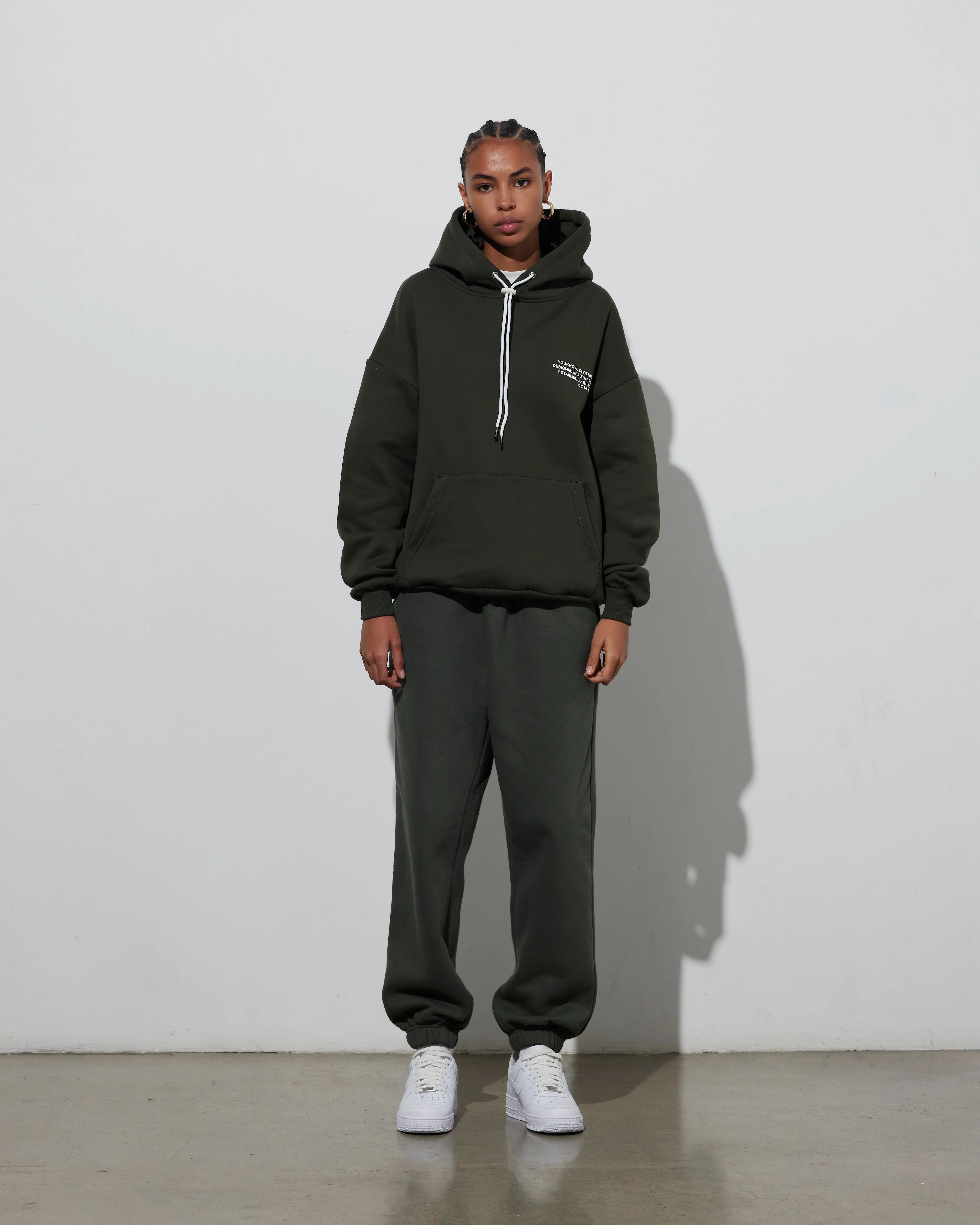 COSY SWEATPANTS | OLIVE