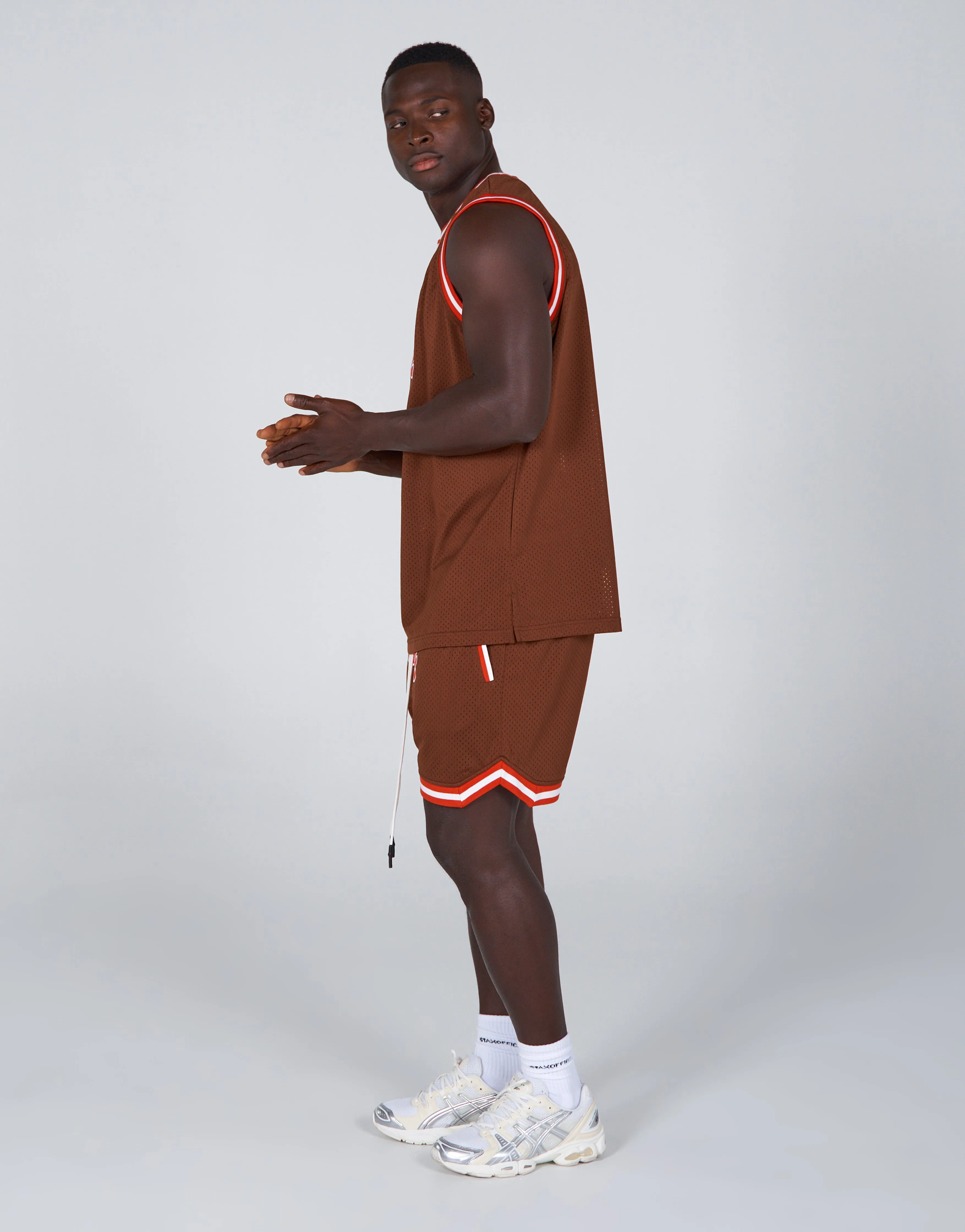 Court Drip Basketball Singlet - Tennessee