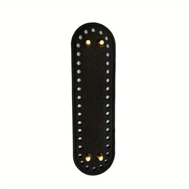 Creative Bag Bottom With Holes, Wear-Resistant PU Leather Handmade Bag Bottom For Girls Women, DIY Accessories