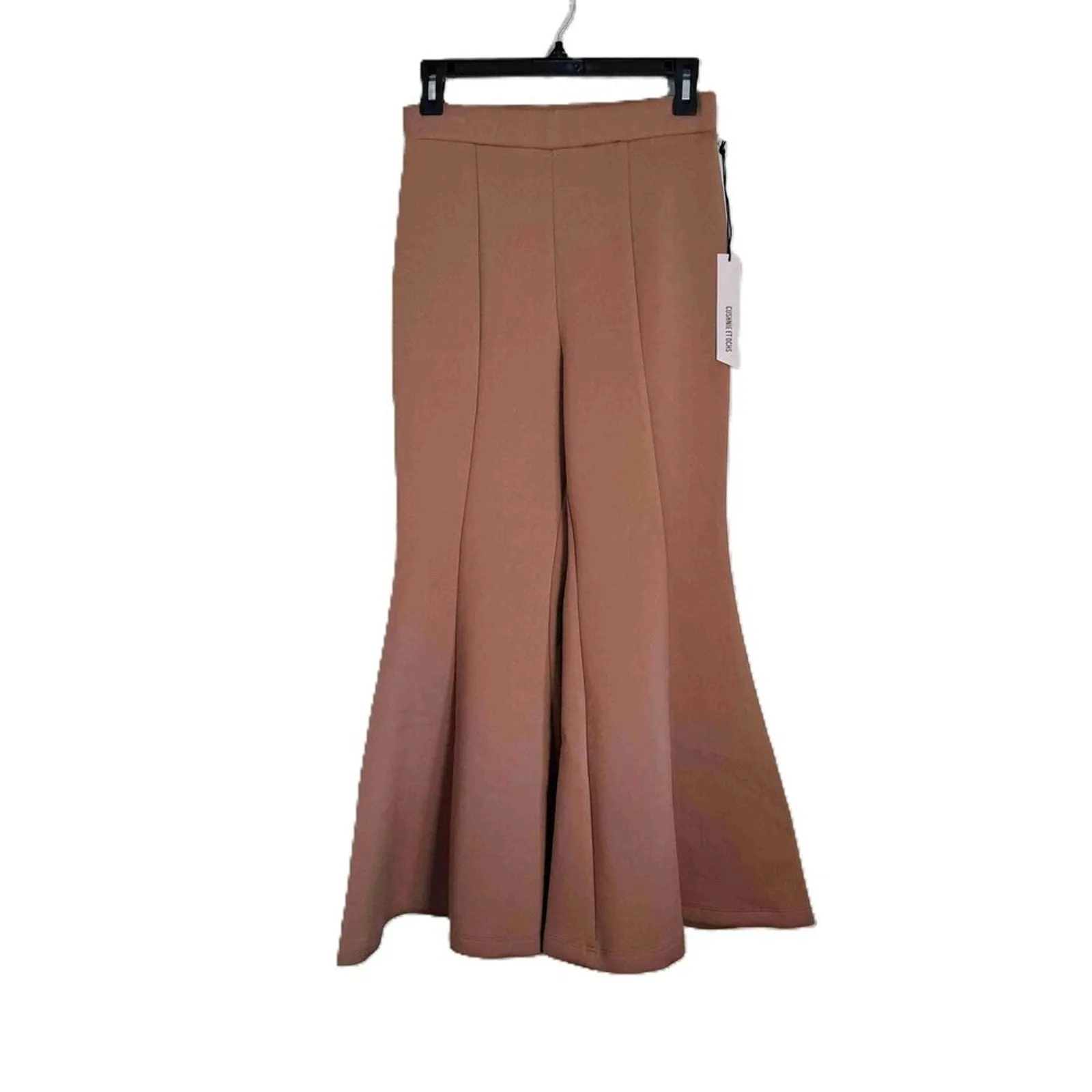 Cushnie Et Ochs High Waisted Cropped Neoprene Flare Pants