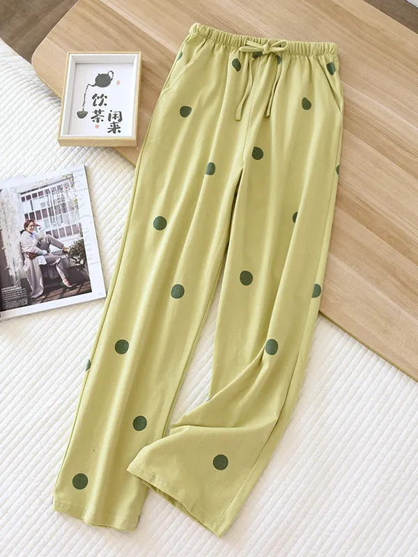 Cute Polka Dot Pajama Pants