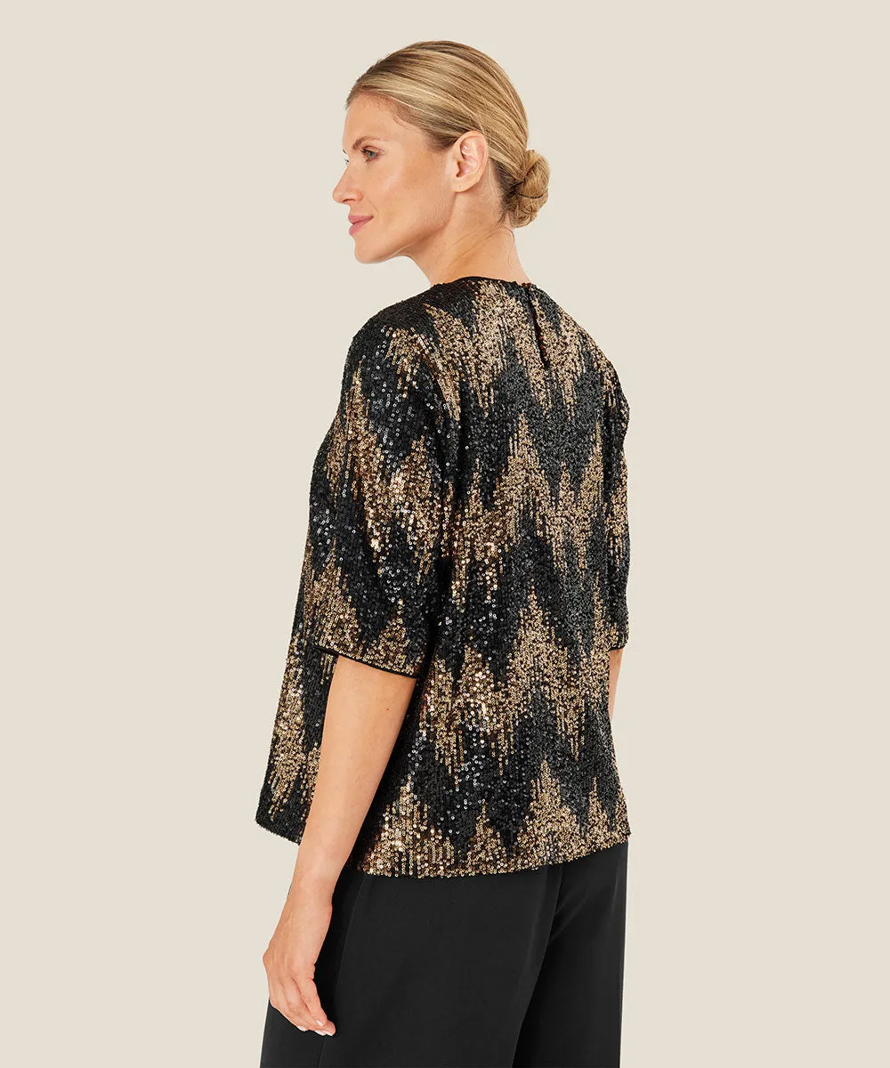 Daila Sequin Blouse