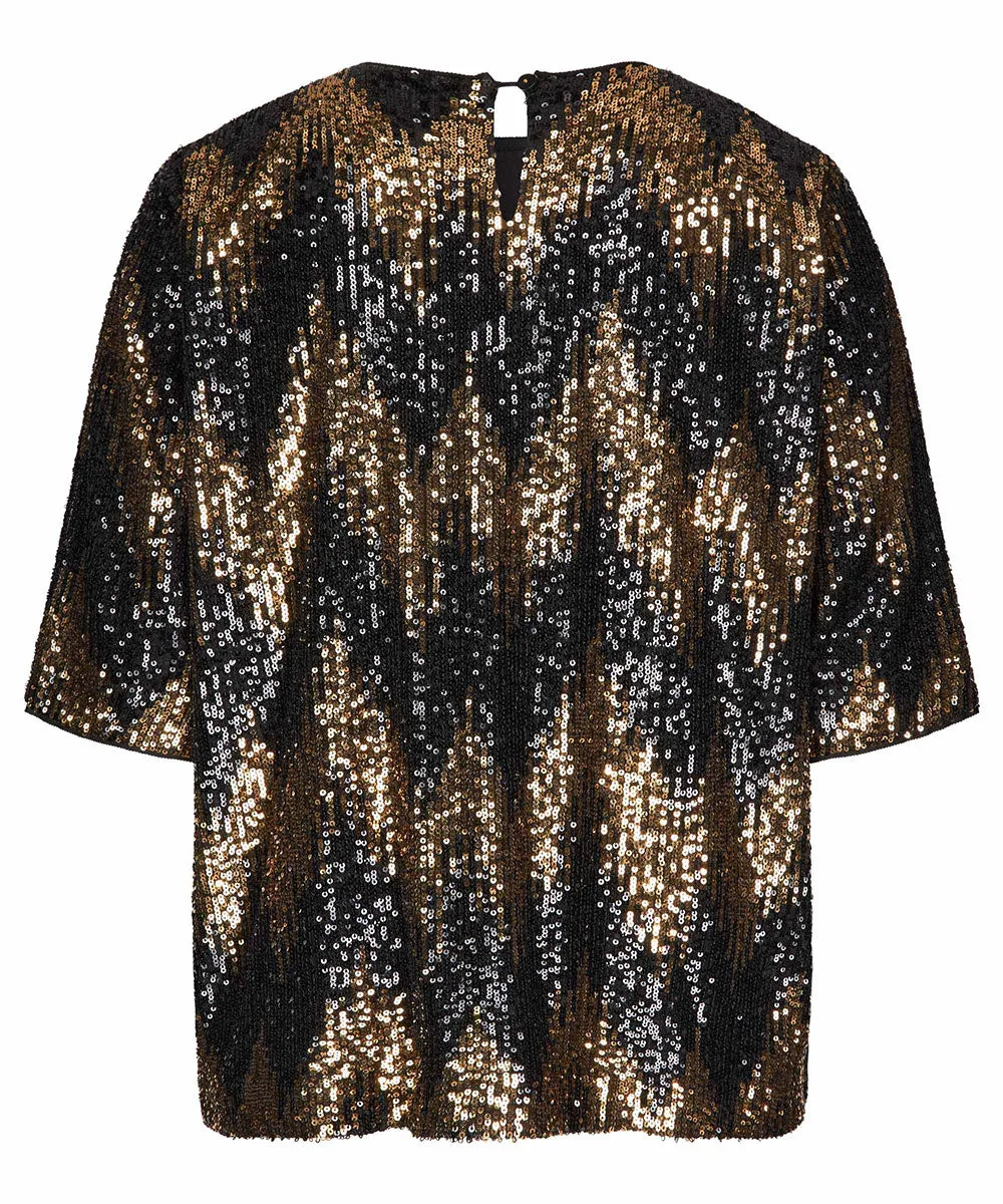Daila Sequin Blouse