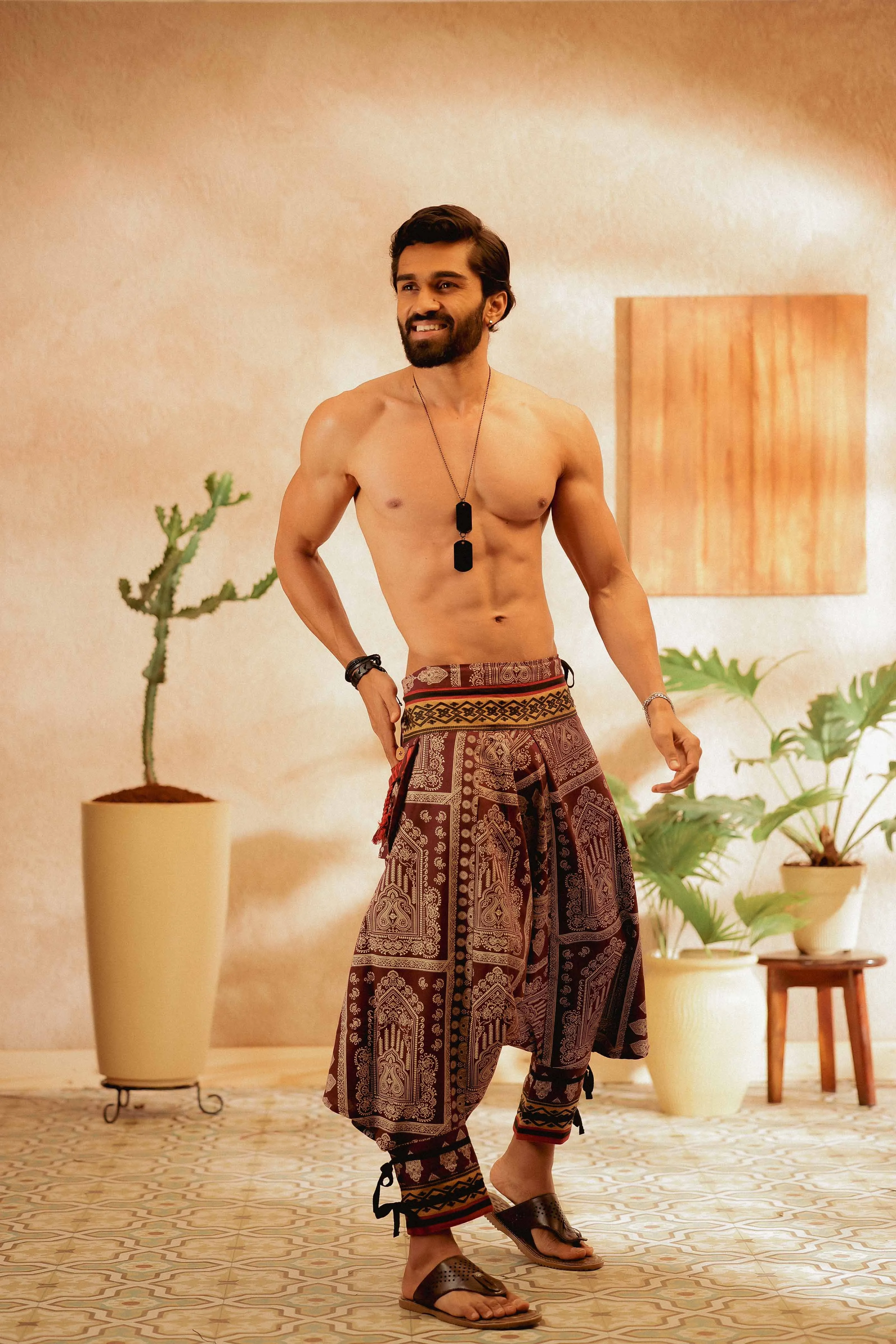 Dark Pyramid Unisex Harem Pant