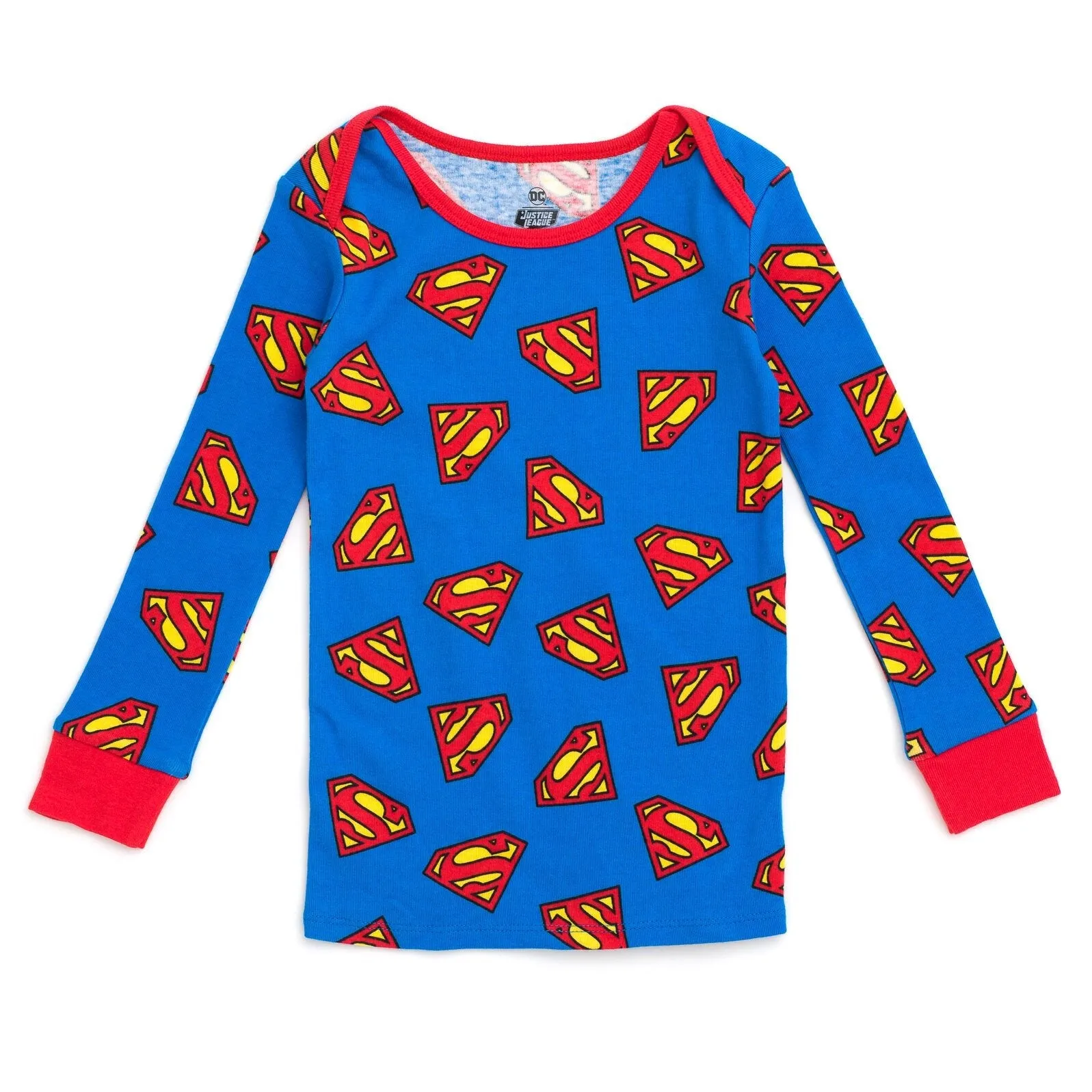 DC Comics Justice League Superman Pajama Shirt and Pants Sleep Set