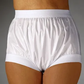 Elderly Incontinence Reusable Waterproof Elastic Adult Diapers (White)