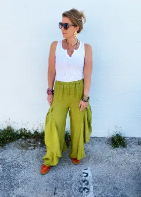 Erika Cargo Pant Green