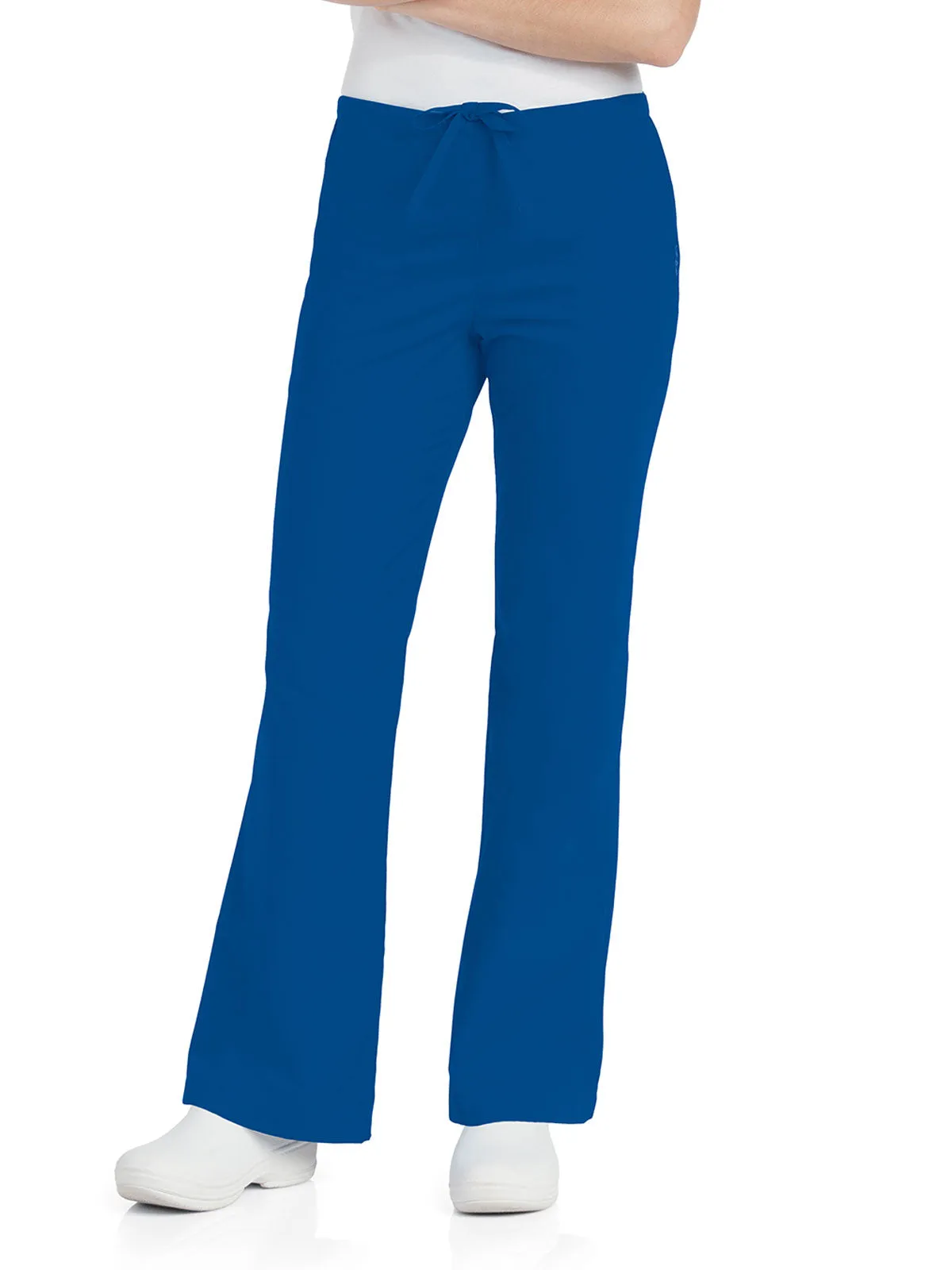 Essentials - Women's Natural Fit Flare Leg Scrub Pants [2]