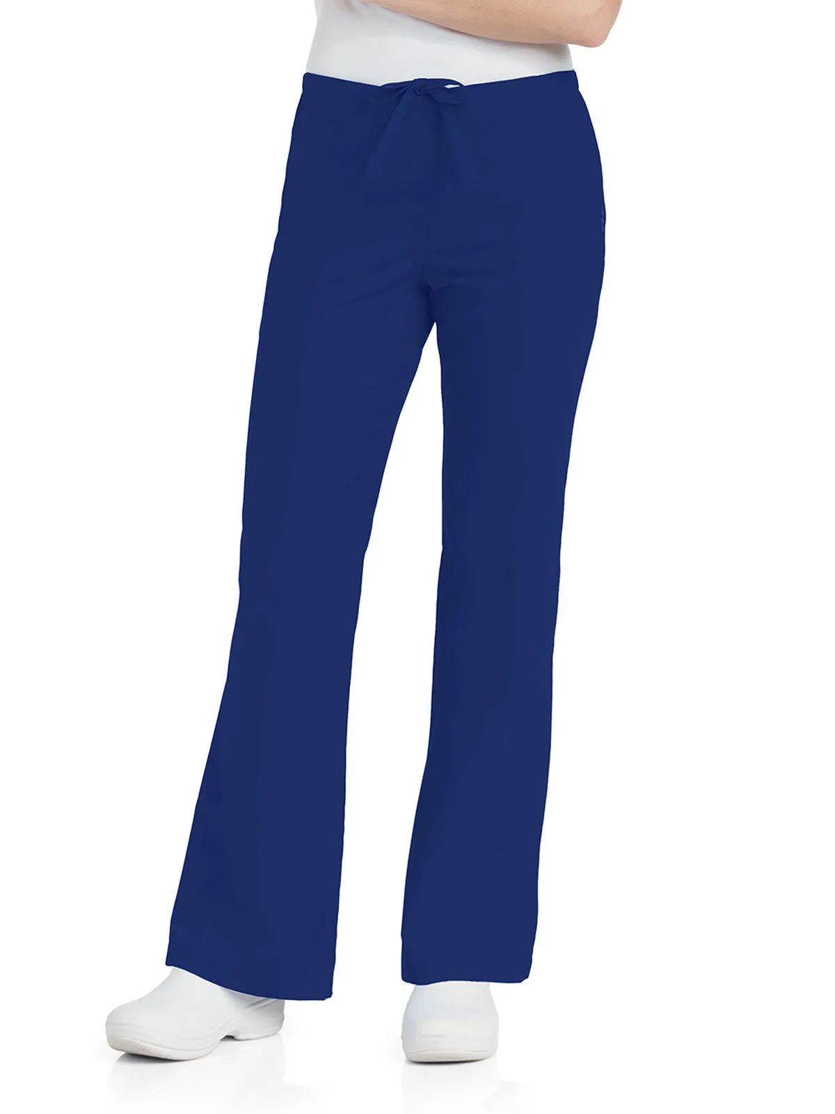 Essentials - Women's Natural Fit Flare Leg Scrub Pants [2]