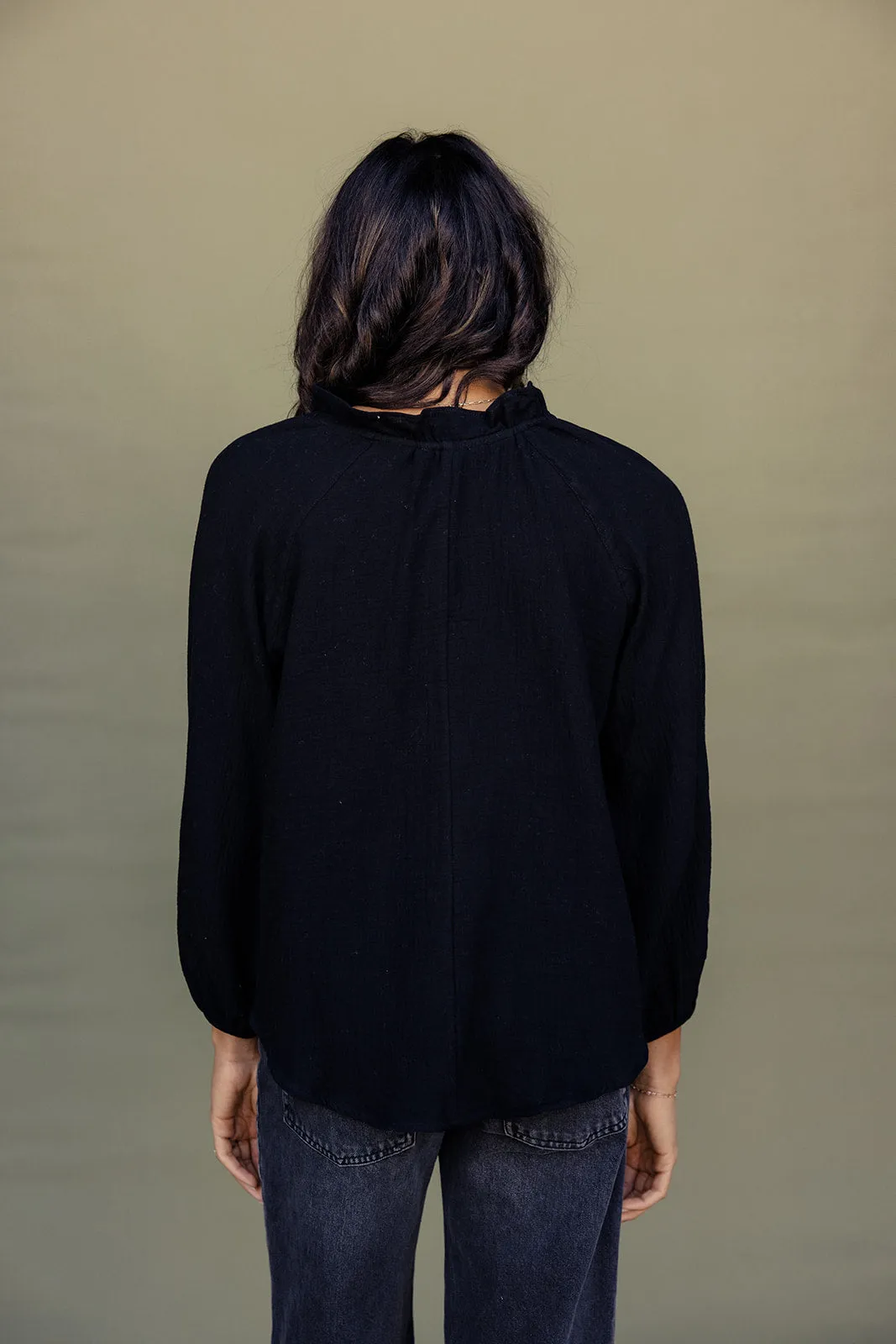 Find You Tie Neck Blouse