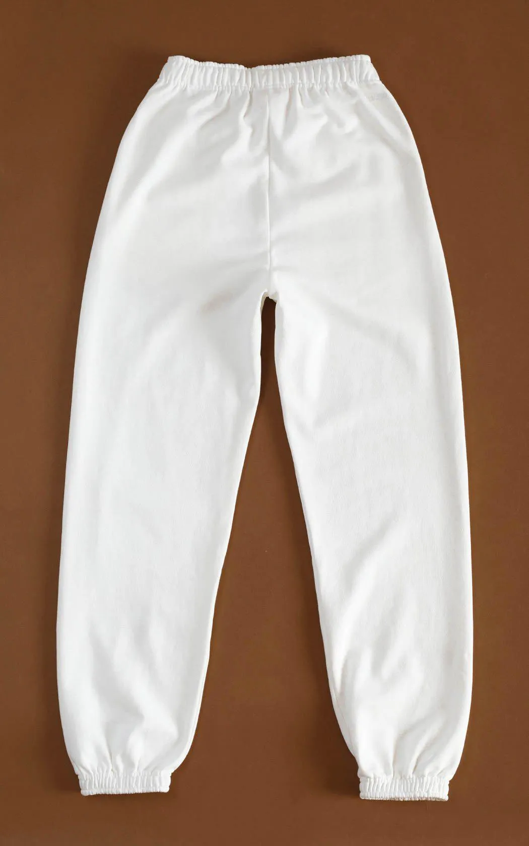 Frankie 100% Organic Cotton Sweatpants - WHITE M, XXL